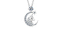 Lucky Unicorn Silver Necklace