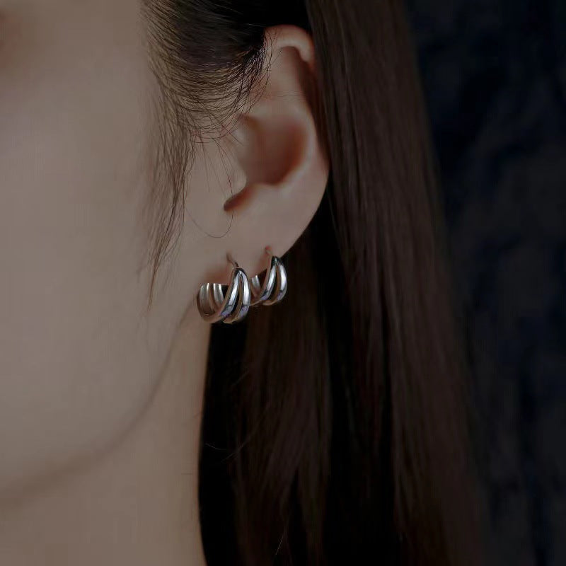 Double-Layer Trendy Ear Clasp