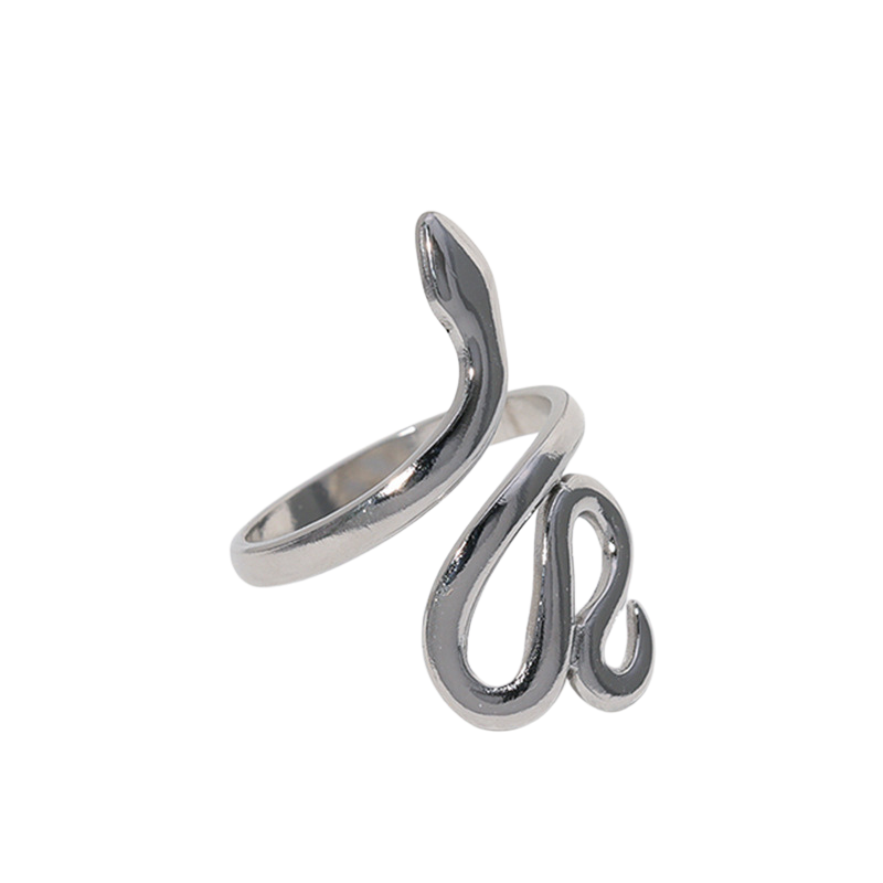 Snake-shaped Adjustable Ring