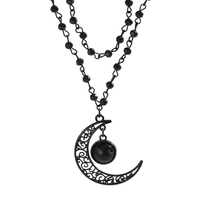 Dark Moon Necklace