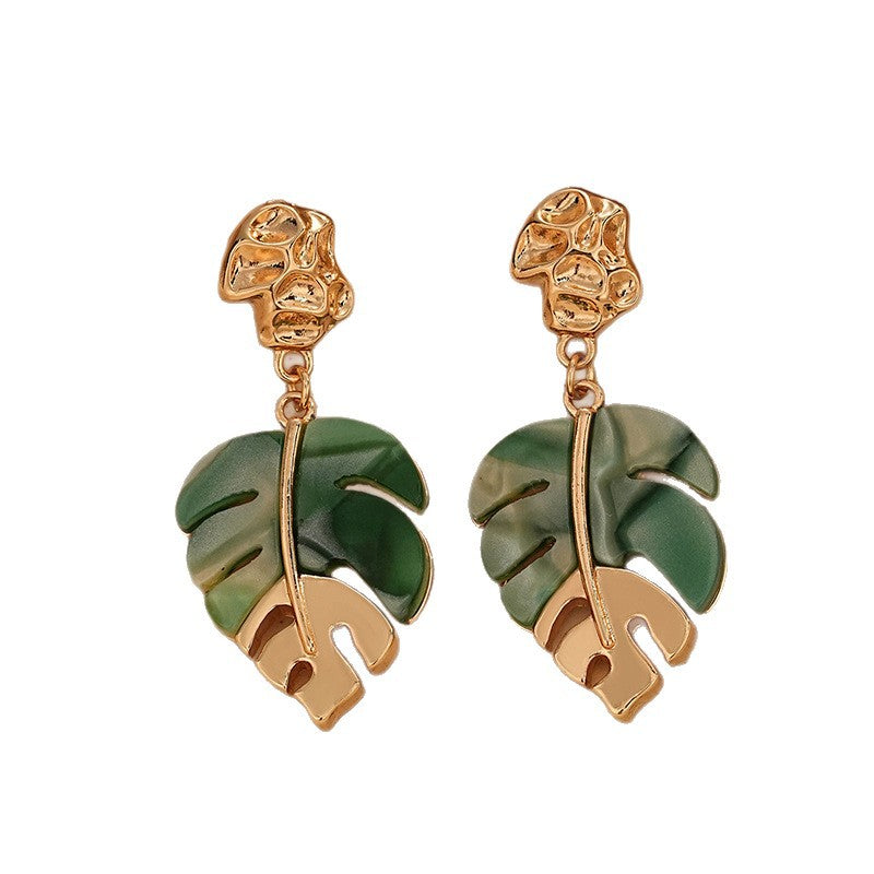 Leaf Trendy Style Earrings