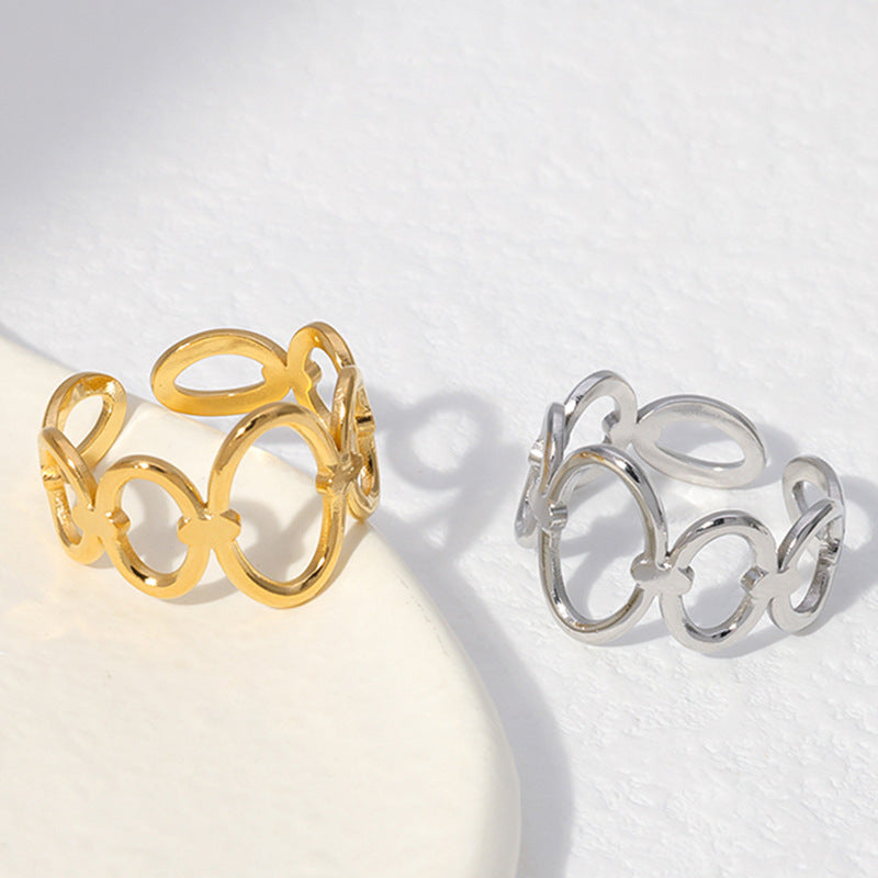 Wave Chain Ring