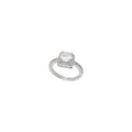 Square Moissanite Ring