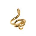 Snake-shaped Adjustable Ring