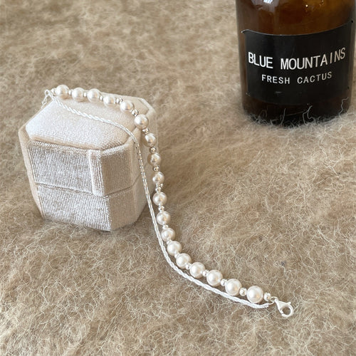 Beaded Pearl Bracelet