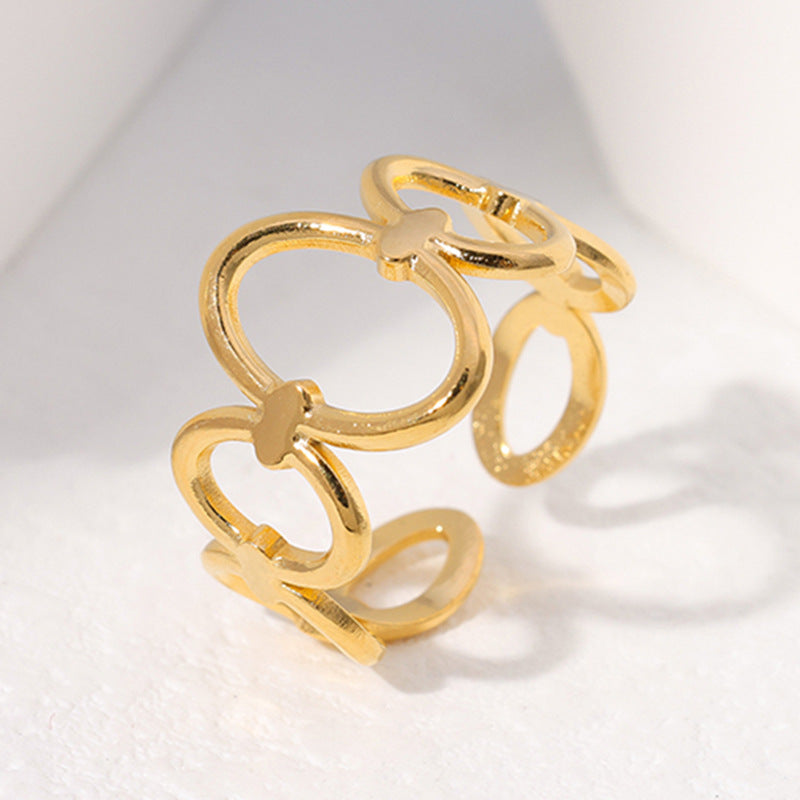 Wave Chain Ring