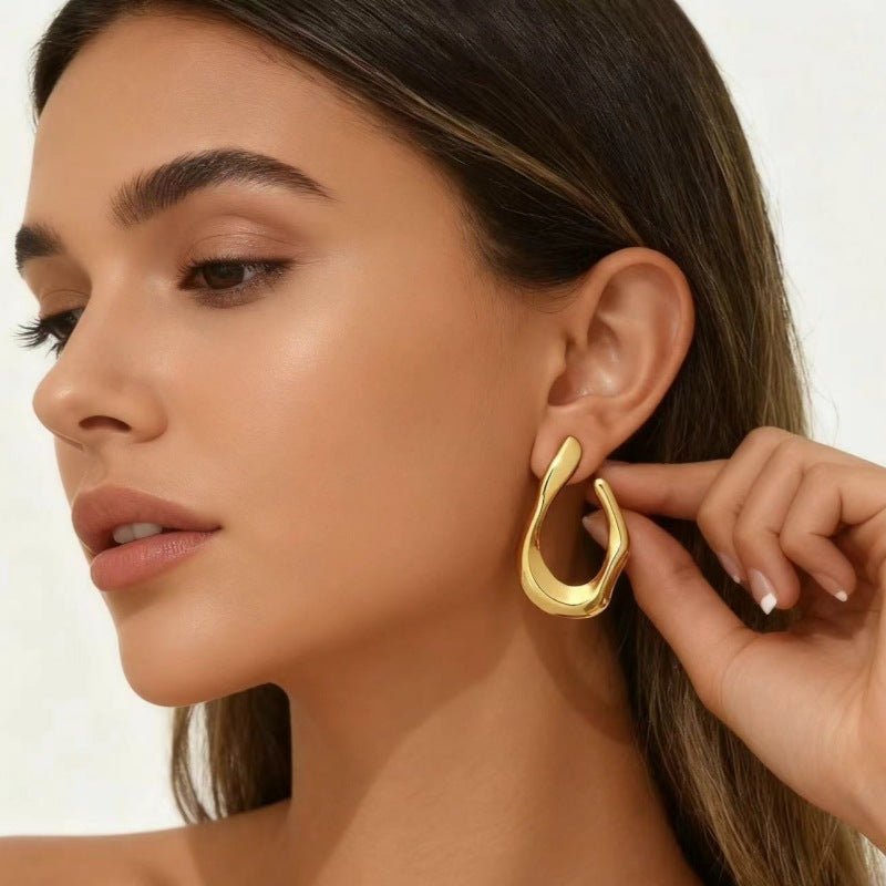 U-Shaped Earrings
