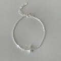 Silver Cross Bracelet
