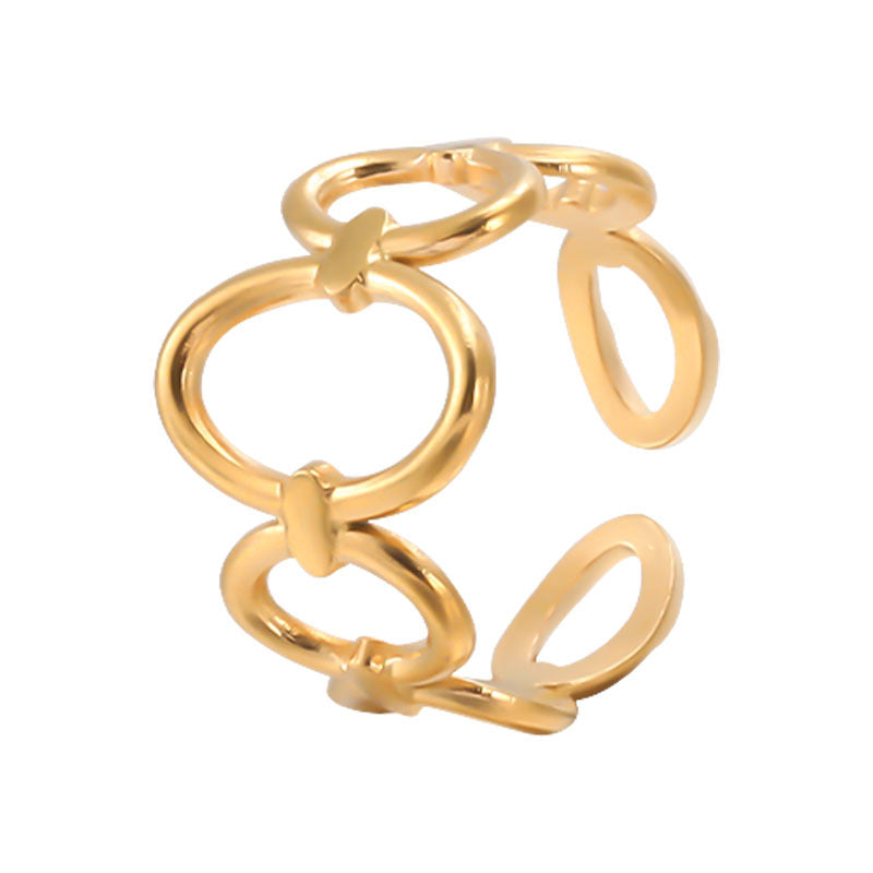 Wave Chain Ring