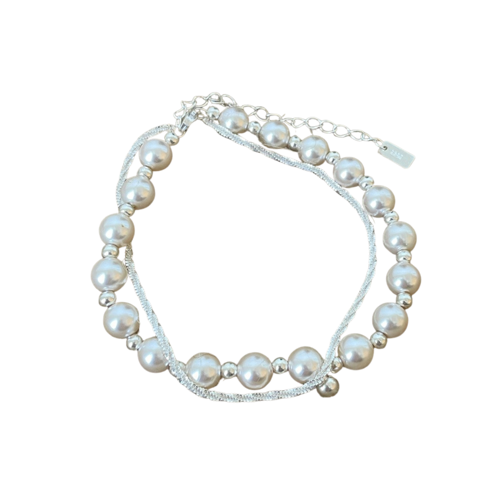 Beaded Pearl Bracelet